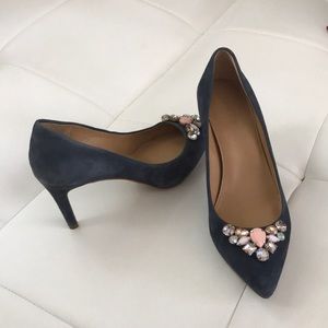 JCrew Suede Pumps